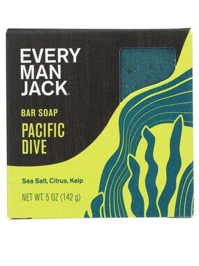 Every Man Jack, Soap Bar Cold Plunge Dive Pacific, 5 Ounce